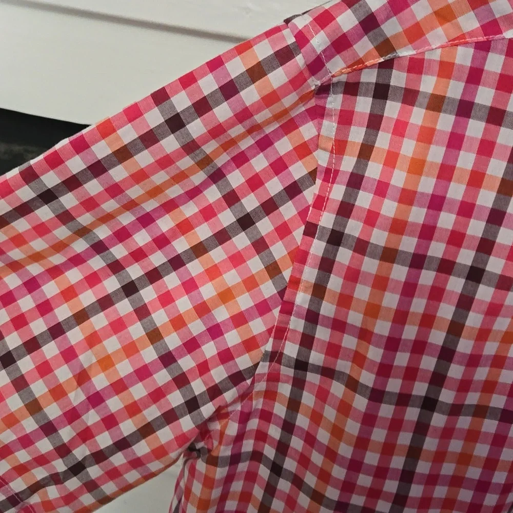 Saddlebred plaid short sleeve shirt - Picture 2 of 9
